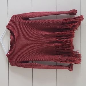 3/$15 Anthropologie Eri + Ali Fringe Top